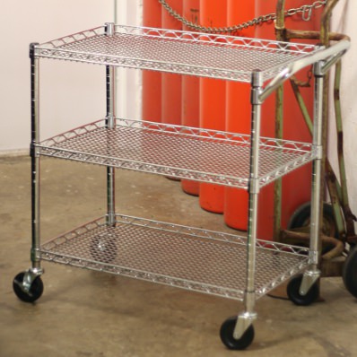 stainless bus carts
