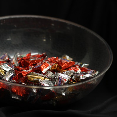 Clear Pebble Bowl