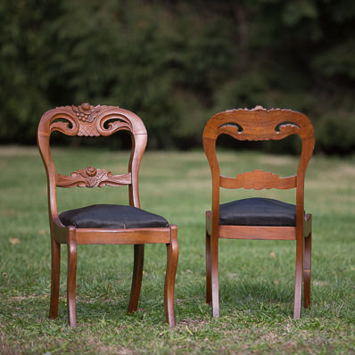 Rose Sweetheart Chairs